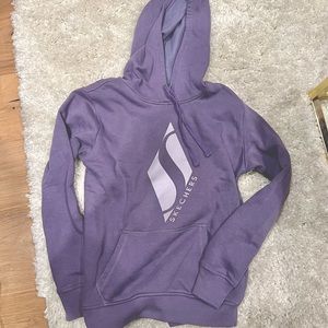 Lavender purple hoodie Skechers pullover